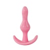 Backpart 2 Boğumlu Silikon Anal Tıkaç - Pembe