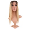 Ön Kısmı Ekstra Tül Koyu Kestane / Balköpüğü Ombreli Baby Taban Tepelik - 13x14cm