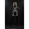 Reflektörlü Full Body Harness, Karanlıkta Yansıyan Dansçı Aksesuar - APFT461