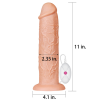 Censan 11 İnç Realistic Long Vibrating Dildo