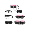 Censan 7 Parçalı Fetiş Set Pembe