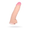 Lovetoy SUPERGIANT Realistik Dev Dildo Vantuzlu , TPR, Ten, 42 cm
