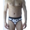 Erkek Fantezi El Desenli Jockstrap