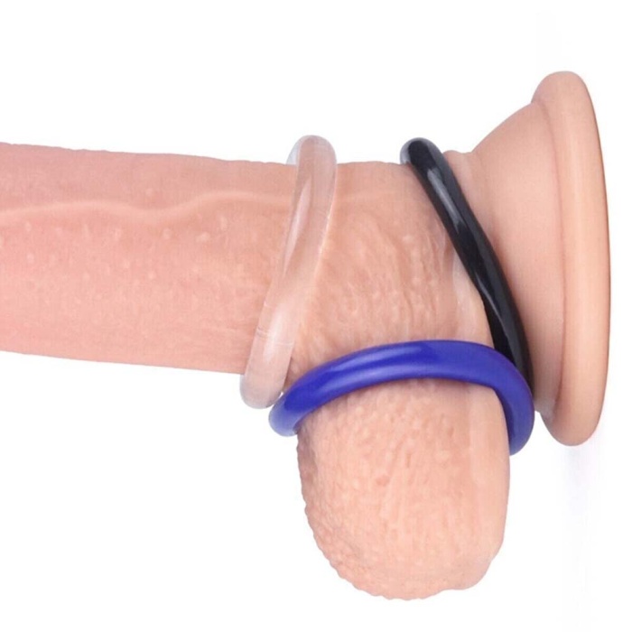 Penix 3lü Silikon Penis Halkası Seti