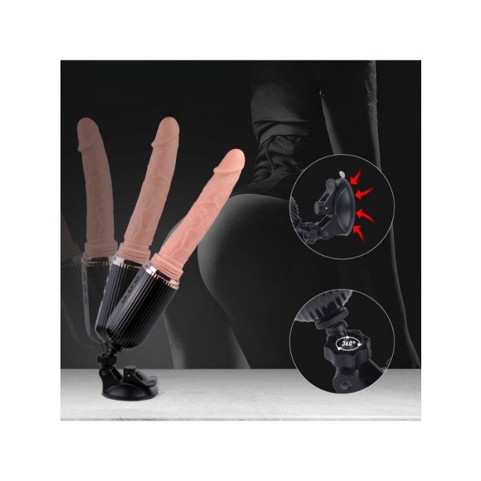 S-Hande Vantuzlu Sabitlenebilir Yeni Nesil Seks Makinası