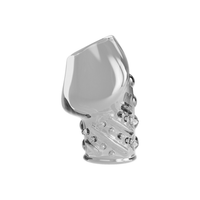 Censan Matlas Boşalmayı Geciktirici ve Performans Artırıcı Penis Kılıfı Beyaz