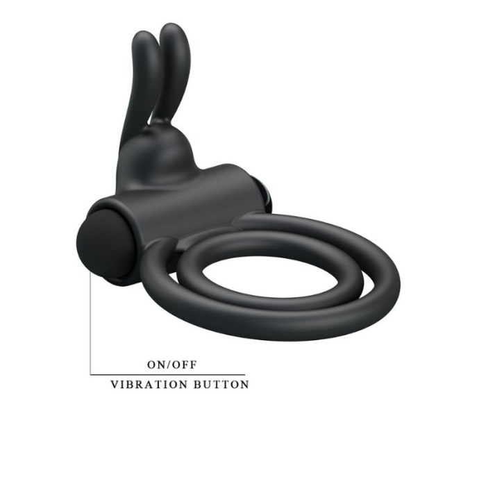 Censan Osmond Titreşimli Silikon Penis Halkası