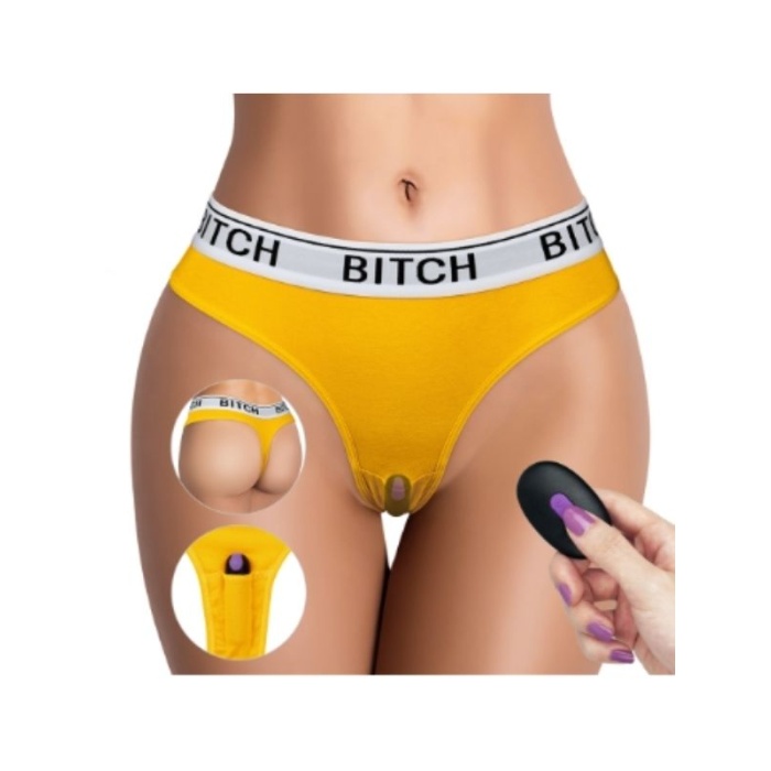 Censan Bitch Vibrating Panties Çamaşır Ve Kumanlı Vibratör