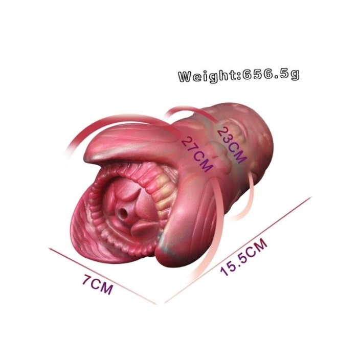 Censan Yaratık Şeklinde Vajina Mastürbatörü Model no: G6133