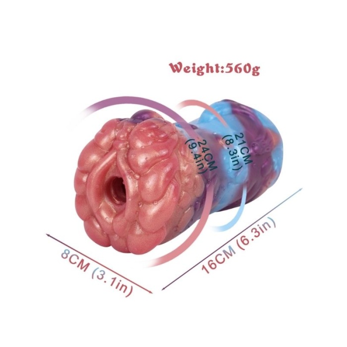 Censan Yaratık Şeklinde Vajina Mastürbatörü Model no: G6166