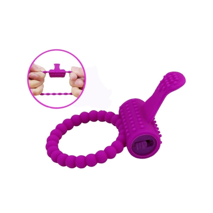 Censan Naughty Play Titreşimli Penis Halkası