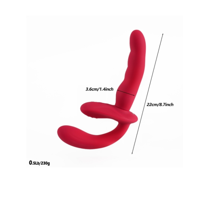 L-Join Strapless Vibratör – 10 Farklı Titreşim Modu, Uzaktan Kumandalı, Şarjlı G Nokta Uyarıcılı Tasarım