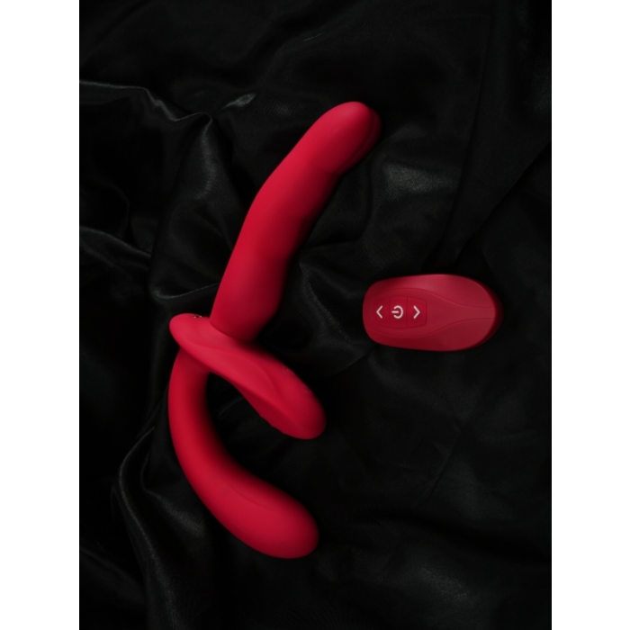 L-Join Strapless Vibratör – 10 Farklı Titreşim Modu, Uzaktan Kumandalı, Şarjlı G Nokta Uyarıcılı Tasarım