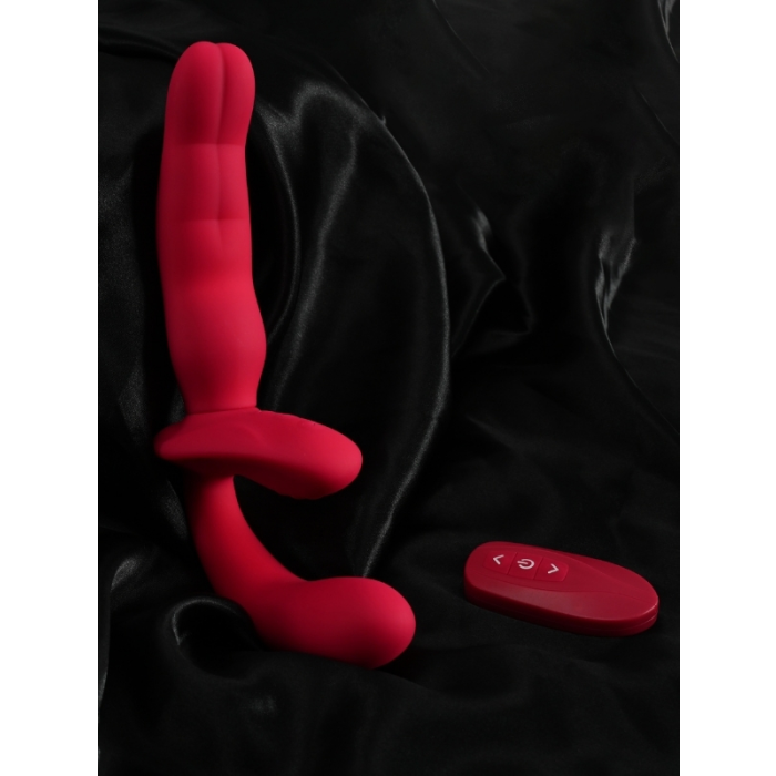 L-Join Strapless Vibratör – 10 Farklı Titreşim Modu, Uzaktan Kumandalı, Şarjlı G Nokta Uyarıcılı Tasarım