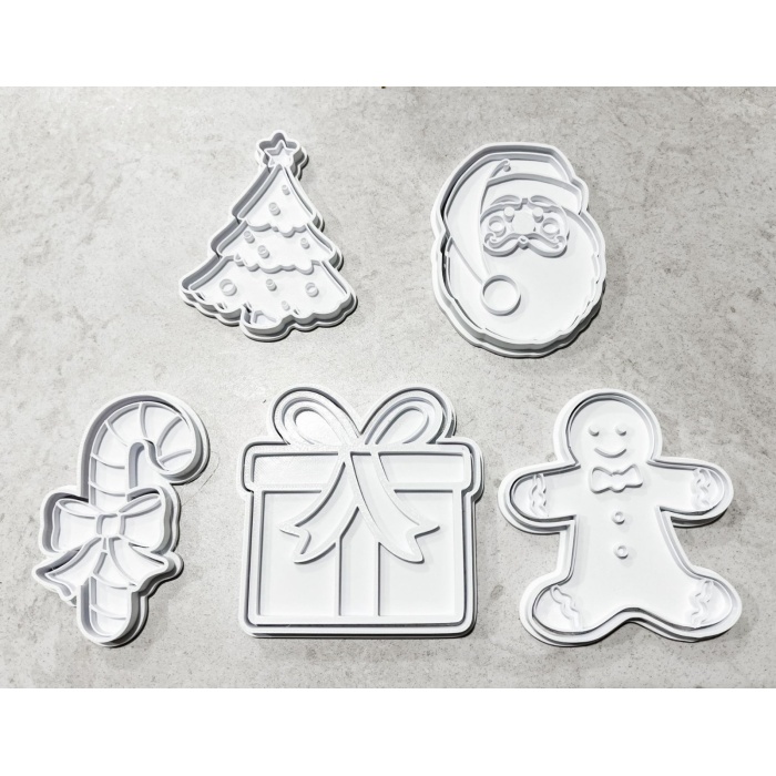 Yılbaşı Temalı Kurabiye Kalıbı – Yeni Yıla Tatlı Bir Başlangıç