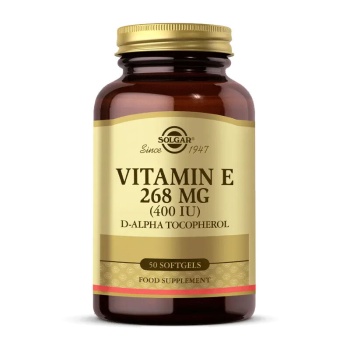 Solgar Vitamin E268 400 IU 50 Yumuşak Jelatin Kapsül