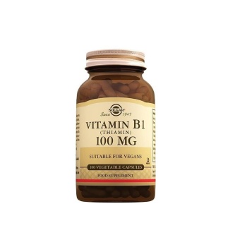 Solgar Vıtamın B1 100 Mg 100 Tablet