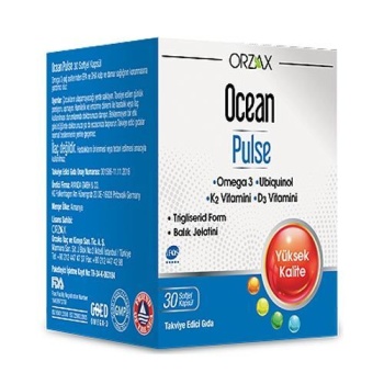 Orzax Ocean Pulse 30 Softjel Kapsul