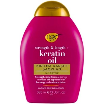Ogx Keratin Oil Shampoo -Kırılma Karşıtı Saç Bakım Şampuanı 385ml