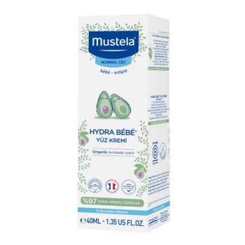 Mustela Hydra Bebe Yüz Kremi 40Ml