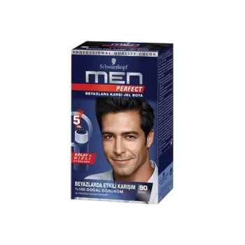 Schwarzkopf Men Perfect Saç Boyası 90 - Siyah
