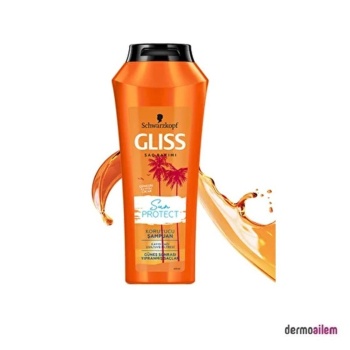 Schwarzkopf Gliss Sun Protect Koruyucu Şampuan 360 ml