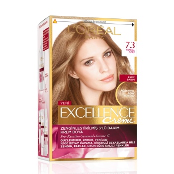 LOreal Excellence Creme Saç Boyası 7.3 Kumral Dore