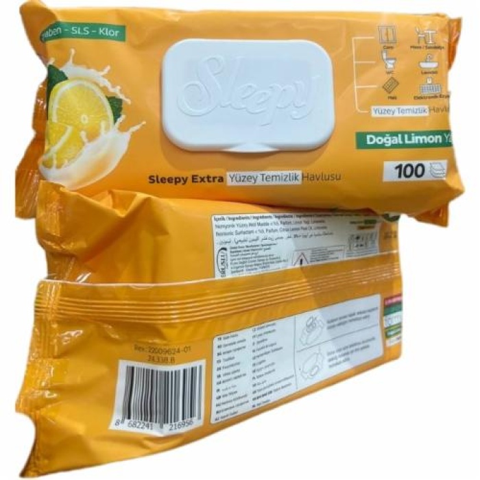Yüzey Tmz.Havlu.100 Lu*Sleepy (Limon) (12)