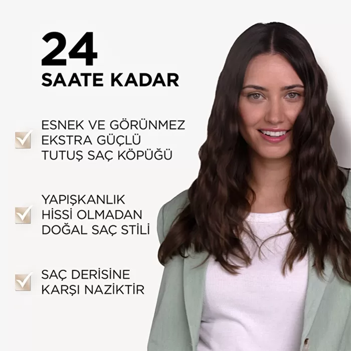 Wella Wellaflex Invisible Hold Görünmez Tutuş Sağlayan Saç Köpüğü Extra Strong Hold 200 ml