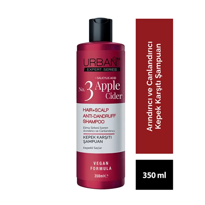 Urban Care No.3 Expert Apple Cider Kepek Karşıtı Şampuan 350 ml