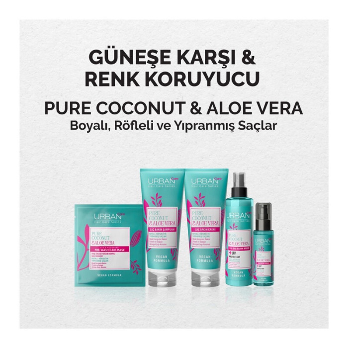 Urban Care Pure Coconut Aloe Vera Sıvı Saç Kremi 200 ml