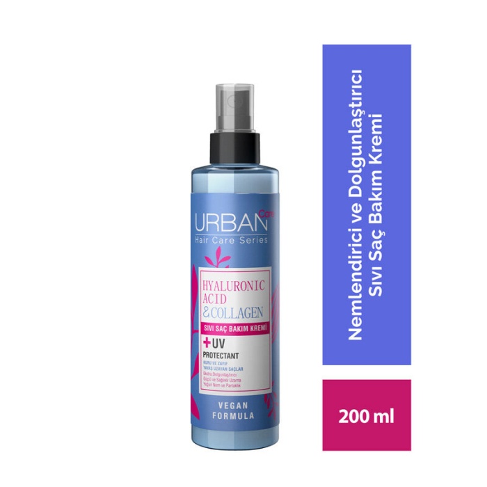 Urban Care Hyaluronic Acid ve Collagen Sıvı Saç Bakım Kremi 200 ml