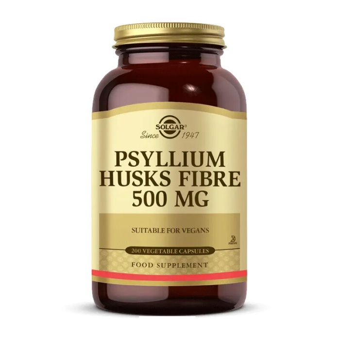 Solgar Psyllium Husks Fibre 500mg 200 Kapsül