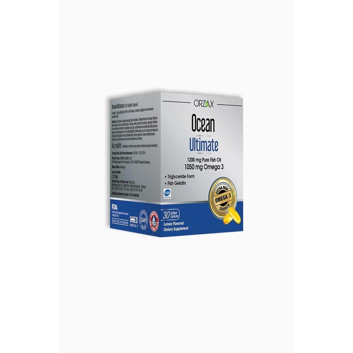 Orzax Ocean Ultimate Omega 3 30 Yumuşak Jel