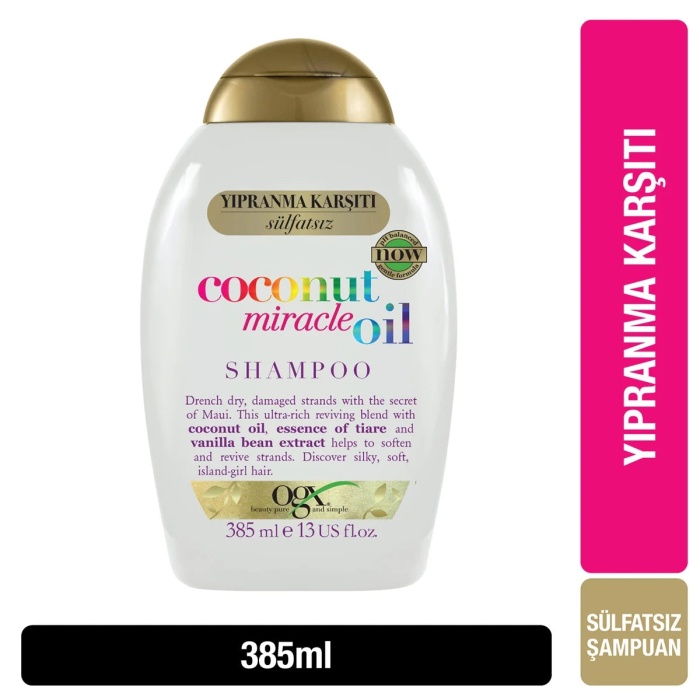 Ogx Coconut Miracle Oil Şampuan 385 Ml