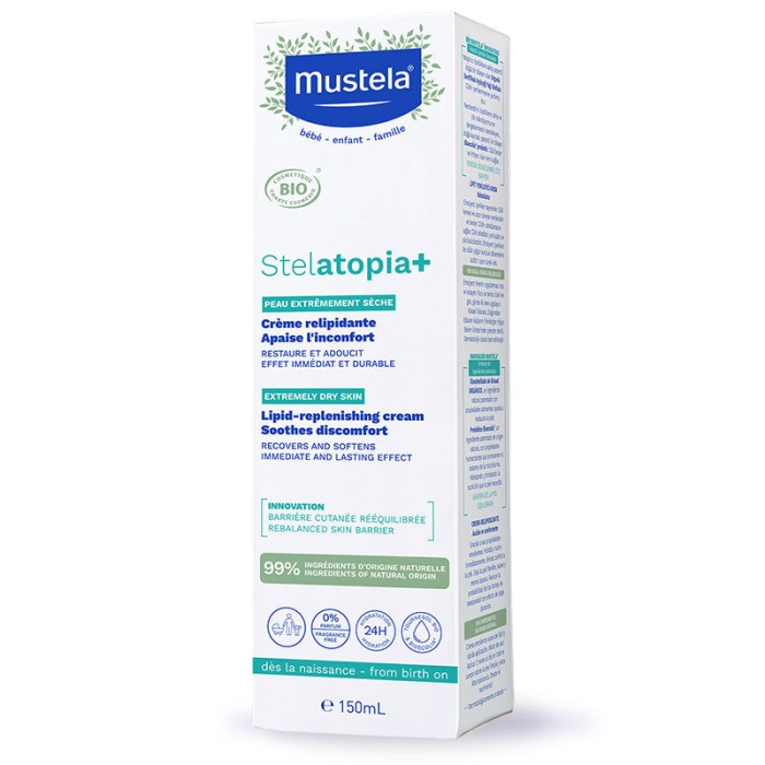 Mustela Stelatopia Lipit Yenileyici Krem 150Ml