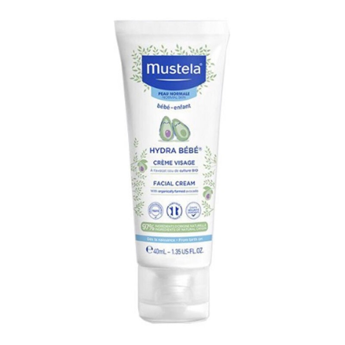 Mustela Hydra Bebe Yüz Kremi 40Ml
