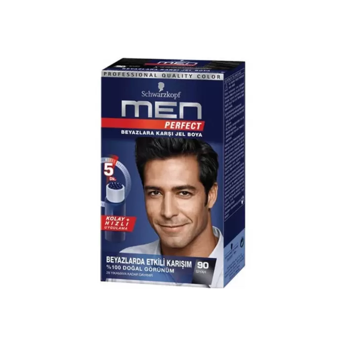 Schwarzkopf Men Perfect Saç Boyası 90 - Siyah