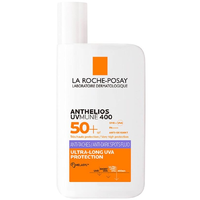 a Roche Posay Anthelios Uvmune Anti Dark Spots Fluid SPF 50+ - Leke Karşıtı Güneş Kremi 50ml