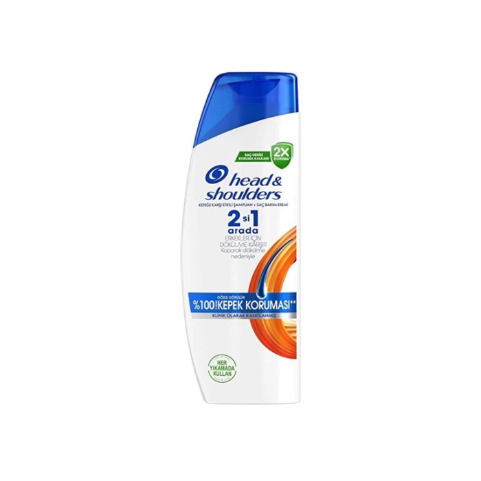 Head & Shoulders Erkekler İçin Özel 2si 1 Arada Dökülme Karşıtı Kepeğe Karşı Etkili Şampuan 330 ml
