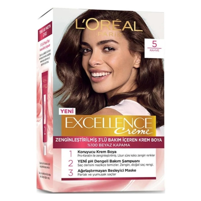 Loreal Paris Excellence Creme Saç Boyası 5 Kahve