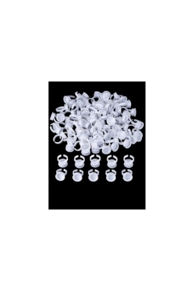 Kozmetik Tek Kullanımlık Kalıcı Makyaj Yüzüğü 25 Adet