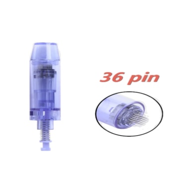 Iğnesi Dr. Pen Mavi Kapaklı 36 Pin Tek Ebat , Microblading Iğnesi