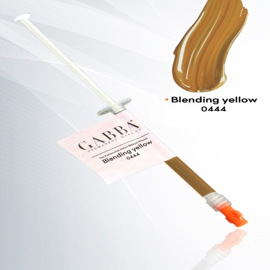 444 Bleding Yellow Karışım Boyası Kalıcı Makyaj Pigmenti Tek Kullanım