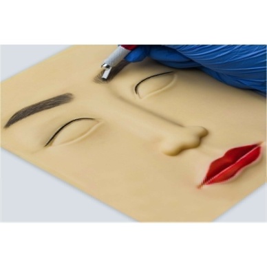 Microblading Kalıcı Makyaj Eğitimi Için 5d Lateks Kabartmalı Çalışma Derisi