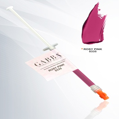 335- Rosy Pink Tek Kullanımlık Dudak Boyası Kalıcı Dudak Renklendirme Dudak Kontür Boyası