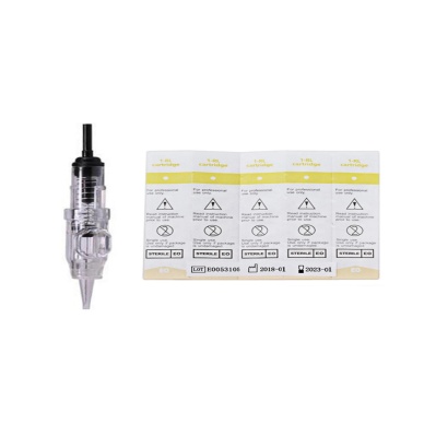 1r Nouveau Contour Ve Goochie Uyumlu Kartuş Kalıcı Makyaj Iğnesi (5 Adet)