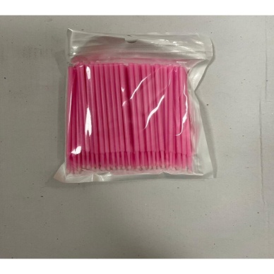 Ipek Kirpik Microblading Kalıcı Makyaj Için Microbrush Fırçası 10 Adet Fırça