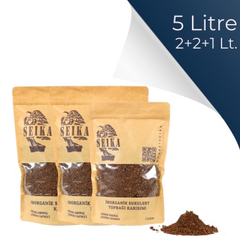 İnorganik Sukulent Toprak Karışımı TK05 (5 Litre)