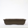Köşeli Bonsai Saksısı Japon No.17-Sırsız (31 cm)